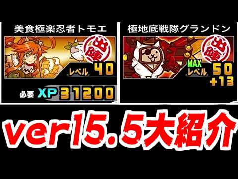 【にゃんこ大戦争】ver15.5アプデ来たァ！グランドン第四形態！トモエ第三形態！服部半蔵に本能追加！レイカに超本能追加！一気に見ていくぜ！【本垢実況Re#2444】
