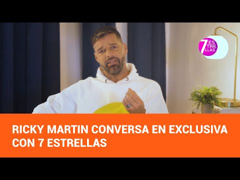 Ricky Martin conversa en exclusiva con 7 Estrellas