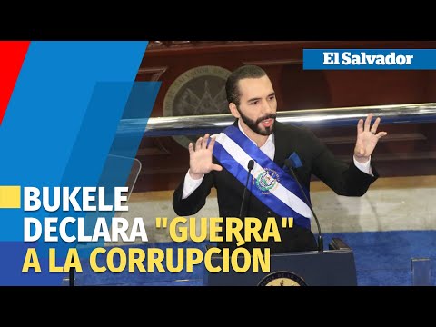 Nayib Bukele declara una guerra frontal contra la corrupción en El Salvador
