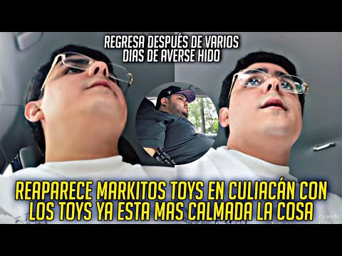 MARKITOS TOYS REGRESA A CULIACÁN DESPUES DE AVERSE HIDO POR LOS VOLANTES QUE TIRARON DESDE UNA AVION