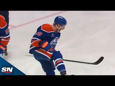 Connor Brown Finds Back Of Net To Give Connor McDavid Assist In Return To Action