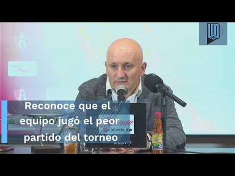 Acepta Pablo Repetto que, ante Atlas, jugaron el peor partido del torneo