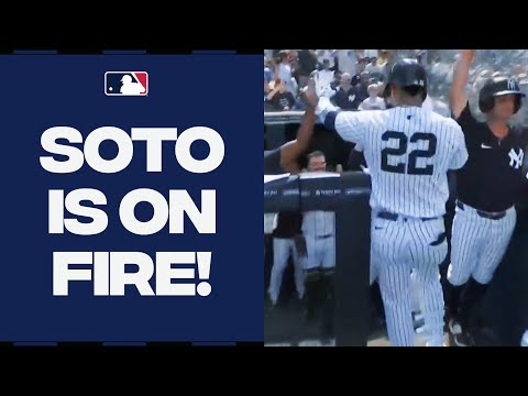 He’s ON FIRE! Juan Soto blasts his third home run of Spring Training!
