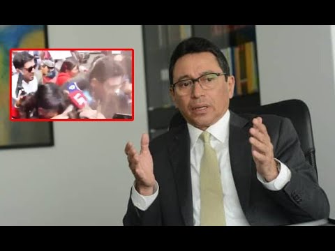 Abogado de Wilfredo Oscorima es agredido tras salir de la Fiscalía por caso Rolex
