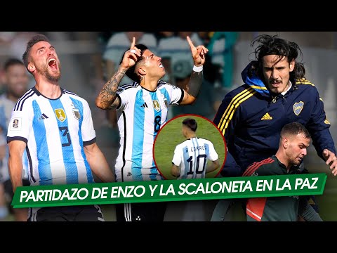 ¡ARGENTlNA golea y SIN MESSl! + Partidazo de ENZO vs BOLIVIA + ANGEL CORREA ovacionado en BOLIVIA