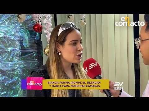 Bianca Fariña habla sobre sus próximos proyectos | En Contacto | Ecuavisa