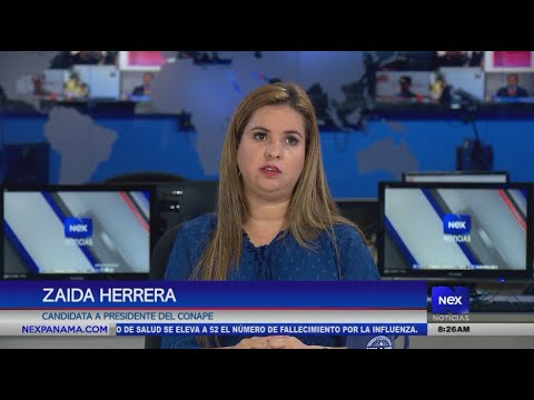 Zaida Herrera presenta su candidatura como presidente al CONAPE