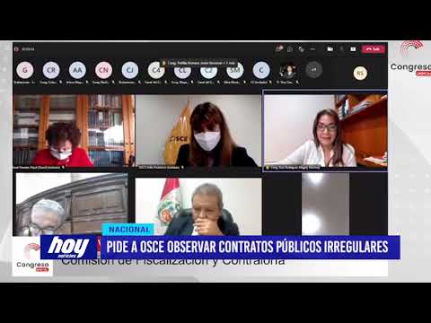 Magaly Ruiz pide a OSCE observar contratos públicos irregulares