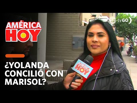 América Hoy: Yolanda Medina acudió a segunda conciliación con Marisol (HOY)