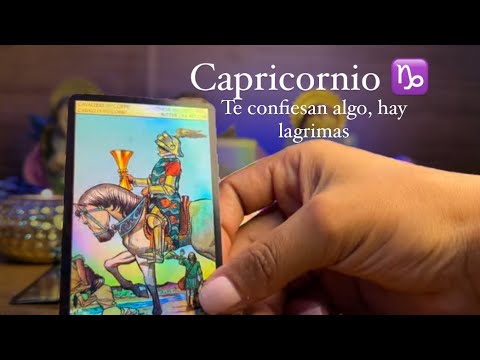 CAPRICORNIO | TE LO CONFIESA CON LÁGRIMAS  LO QUIERE TODO TRAE PROPUESTA ALGUIEN TE VE DE LEJOS