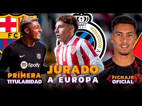 NUEVO MEXICANO A EUROPA | JULIÁN ARAUJO SE QUEDA EN BARCELONA | HUESCAS A COMPETENCIAS EUROPEAS