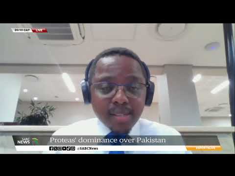 Sports Live | Proteas' dominance over Pakistan - Khanyiso Tshwako