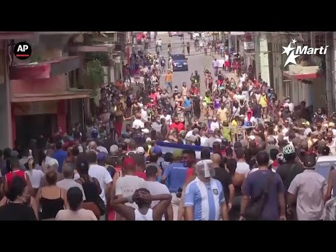 Info Martí | Piden la liberación de los manifestantes detenidos en Cuba