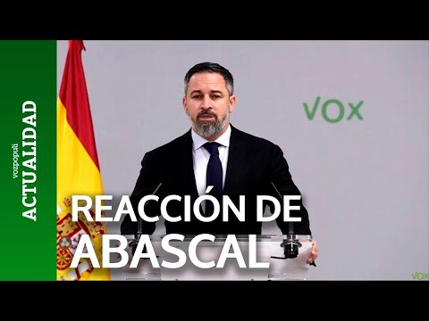 Abascal reacciona a las palabras de Pedro Sánchez: Lo peor está por llegar