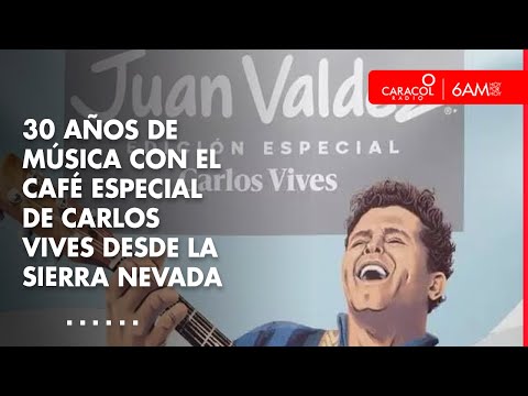 Carlos Vives y Juan Valdez en alianza para fomentar el café colombiano | Caracol Radio