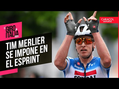 Tim Merlier se impone en el primer final al esprint del Giro de Italia