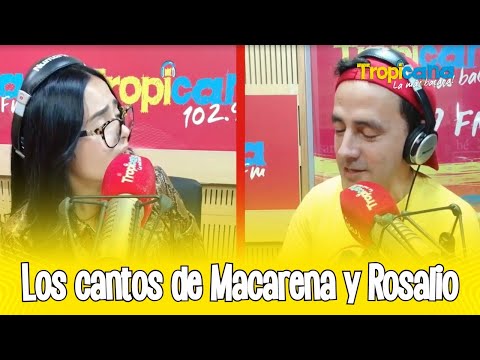 Macarena y Rosalio divierten al público