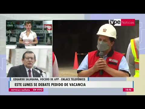 Noticias Mañana | Eduardo Salhuana, vocero de APP - 25/03/2022