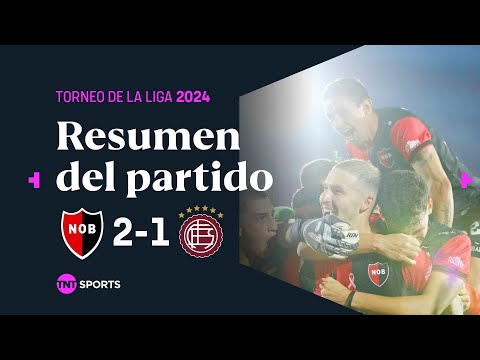 NEWELL'S lo GANÓ en el FINAL con un GOLAZO | #Newells 2-1 #Lanus | Resumen