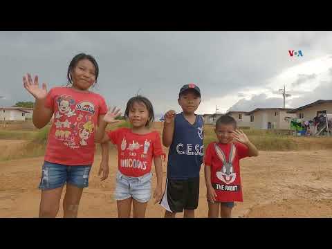 Panamá: la isla Gardi Sugdubc se hunde, indígenas desplazados aprenden a vivir en tierra firme