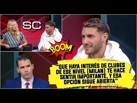 SANTI GIMÉNEZ confesó que el MILAN intentó ficharlo, pero Feyenoord rechazó la oferta | SportsCenter