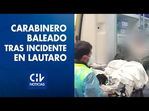 Carabinero en riesgo vital tras ser baleado en medio de toma en Lautaro