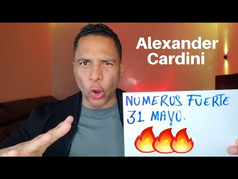 NUMEROS PARA HOY Alexander Cardini 31/05/23 Número Fuerte