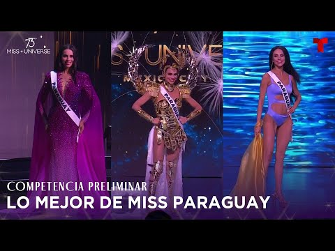 Estos son los mejores momentos de Miss Paraguay en la Preliminar de Miss Universo 73