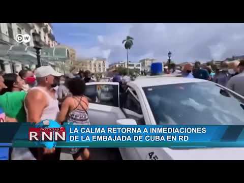 Calma retorna a inmediaciones Embajada de Cuba