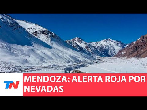 Alerta roja por nevadas en Mendoza y Neuquén: la nieve acumulada será de más de dos metros