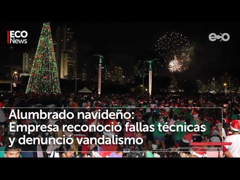 Empresa encargada de alumbrado navideño denuncia vandalismo y fallas técnicas | #EcoNews