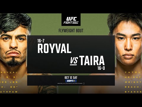 UFC Vegas 98: Royval vs Taira - October 12th | Fight Promo