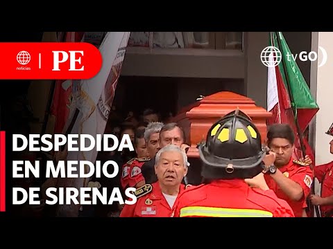 Último adiós a bombero Ángel Torres García | Primera Edición (HOY)