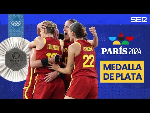 ¡Así narramos la MEDALLA DE PLATA del BALONCESTO 3x3 FEMENINO en los JJOO de Paris 2024!