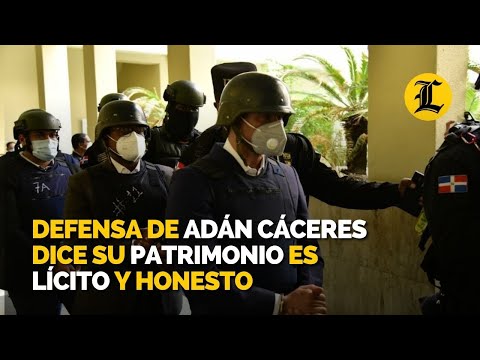 Defensa de Adán Cáceres dice su patrimonio es lícito, honesto y critica actuación de la Pepca