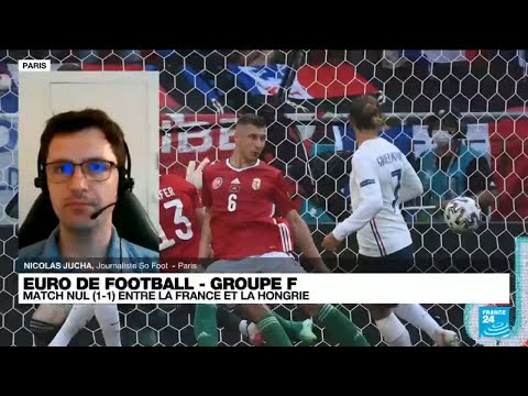 Euro de football : match nul entre la France et la Hongrie (1-1)