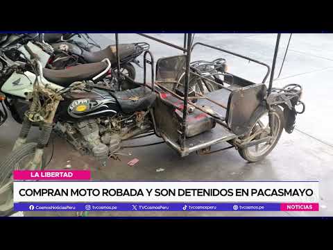 La Libertad: Compran moto robada y son detenidos en Pacasmayo