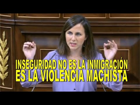 El principal problema de Seguridad no es la inmigración, es la violencia machista Ione Belarra