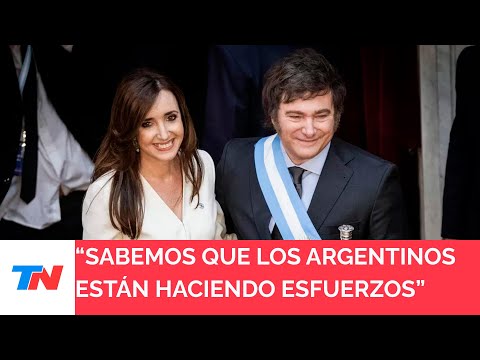 Victoria Villaruel: Sabemos que los argentinos están haciendo un esfuerzo enorme
