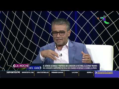 Juan Carlos Pineda asegura que Génesis está en una depresión futbolística