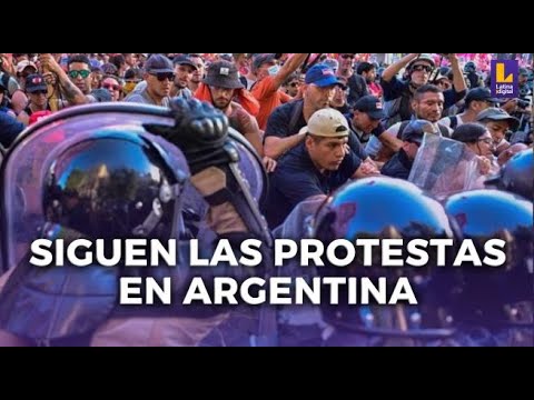Argentina EN VIVO: siguen protestas contra la 'ley ómnibus'