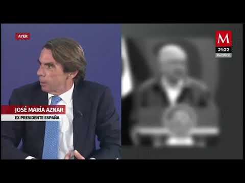 Responde López Obrador a José María Aznar