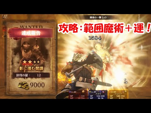 【WIZダフネ】賞金首:影に潜む間諜攻略!範囲魔術+運!【Wizardry Variants Daphne】#ウィズダフネ