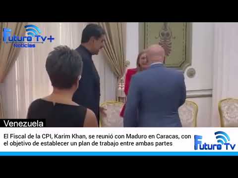 ENTRE RISAS: Fiscal de la CPI, Karim Khan, se reunió con Nicolás Maduro en Miraflores