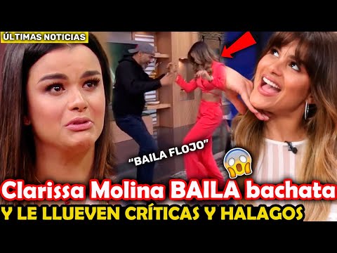 Clarissa Molina BAILA BACHATA en el Gordo y la flaca y le LLUEVEN las CRÍTICAS y halagos