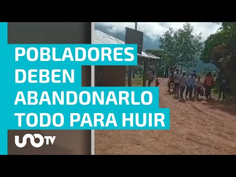 Sigue éxodo de comunidades en límites de Michoacán y Jalisco por violencia