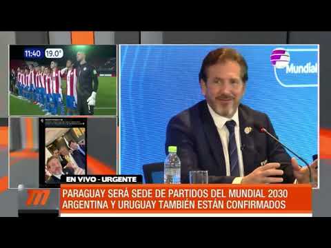 Paraguay será sede de un partido del Mundial 2030