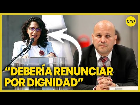 Alejandro Salas considera que Leslie Urtega debería renunciar al Ministerio de Cultura