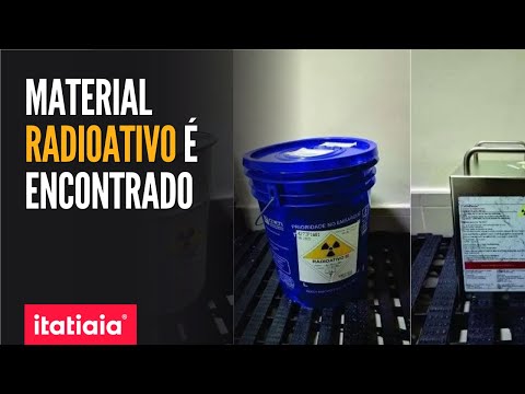 MATERIAL RADIOATIVO QUE FOI FURTADO EM SP É ENCONTRADO LIVRE DE CONTAMINAÇÃO