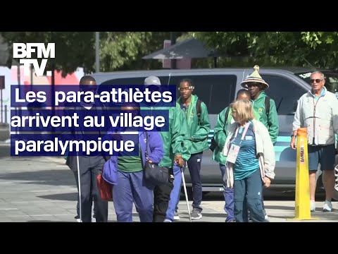 Jeux paralympiques: les premiers para-athlètes sont arrivés au village paralympique